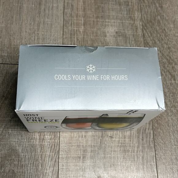 HOST STUDIOS Set of 2 Wine Freezing Cooling Cups - Picture 2 of 6